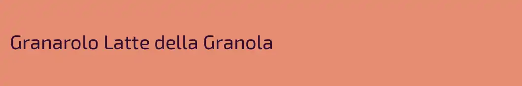 Granarolo Latte della Granola